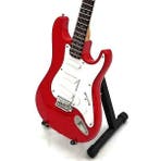 Miniatuur replica Fender gitaar - Mark Knopfler Dire Straits, Ophalen of Verzenden, Nieuw, Pop, Beeldje of Miniatuur