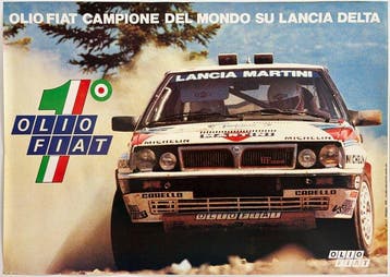 OLIO FIAT - Lancia Delta MARTINI Racing - Jaren 1980