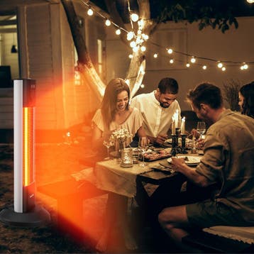 Infraroodstraler Solaris Terra 1500W met timerfunctie, Verzenden, Nieuw