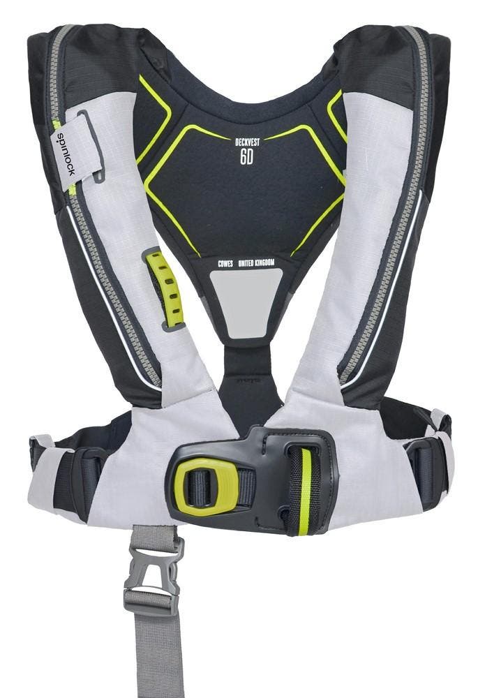Spinlock deckvest 6D Reddingsvest - 170N - tropisch wit -, Watersport en Boten, Accessoires en Onderhoud, Ophalen of Verzenden