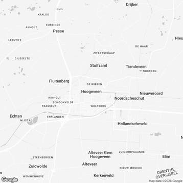 Studio in Hoogeveen gevonden voor €1483,- pm, Overige regio's