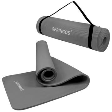 Yoga Mat | Extra Dik (15 mm) | Grijs, Ophalen of Verzenden, Nieuw
