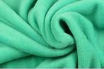 Fleece stof - Turquoise - Per 10 meter, Overige kleuren, 120 cm of meer, Ophalen of Verzenden, Polyester