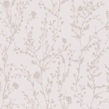 Profhome 395461-GU Ton sur ton behang floral glanzend roze, Huis en Inrichting, Stoffering | Behang, Verzenden