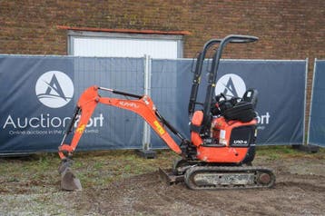 Veiling: Minigraver Kubota U10-5 Diesel 7.6kW 2021, Ophalen, Graafmachine