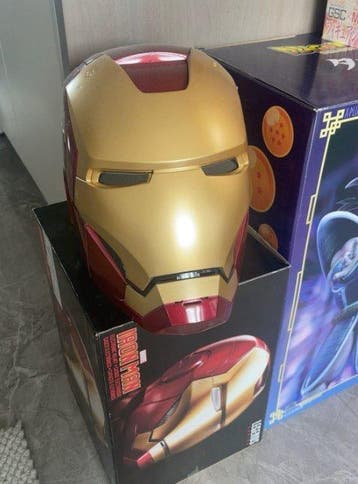 Hasbro Marvel Legends Iron Man Mark VII Electronic Helmet, Verzamelen, Nieuw