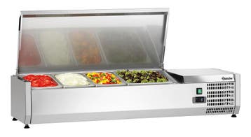 Bartscher Opzetkoelvitrine ED3-1201 | 3x 1/3 GN + 1x 1/2 GN, Ophalen of Verzenden, Nieuw