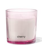 HEMA Geurkaars in glas 10x10cm cherry, Verzenden, Nieuw