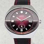Amer - NOS - Burgundy Fumé Vintage Watch – Cushion Case –, Nieuw