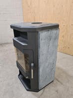 MOOIE SPEKSTEEN HOUTKACHEL MAX 8 KW, Huis en Inrichting, Kachels, Ophalen, Gebruikt, Houtkachel, Vrijstaand