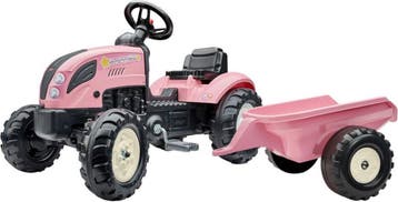 Falk Tractor Country Farmer Set Pink 2+ (Loopauto'), Kinderen en Baby's, Ophalen of Verzenden, Nieuw