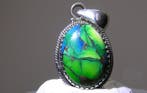 Turquoise Hanger - Hoogte: 32 mm - Breedte: 15.8 mm- 5.26 g