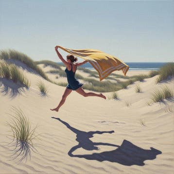 Le Yack - Catching the Ocean Breeze - Hand signed