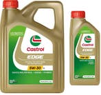 Motorolie Castrol Edge Titanium 5W30 LL 4L + 1L, Verzenden, Nieuw