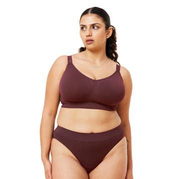 Cake Lingerie Zwangerschapsbh / Meegroeibh Sugar Candy Plum, Verzenden