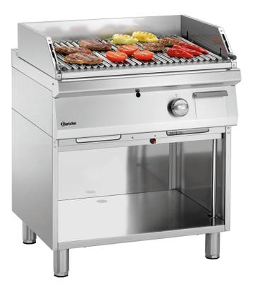 Bartscher Lavasteengrill Serie 700 | 700VR G180 | Gas | V-Ro, Zakelijke goederen, Horeca | Keukenapparatuur, Ophalen of Verzenden