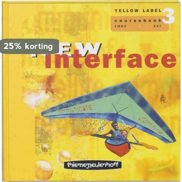 New Interface Coursebook 3 yellow label vmbo kgt, Verzenden, Gelezen, G. Bosschaart