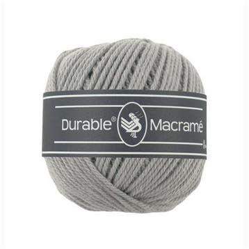 Durable Macramé  2232 Light grey - Haakgaren / Breigaren, Ophalen of Verzenden, Nieuw, Breien of Haken, Wol of Garen