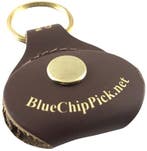 BlueChip Pick Pouch Bruin Leer, Ophalen of Verzenden, Nieuw, Akoestische gitaar