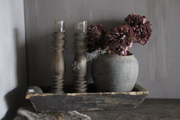 Brynxz zijden Hortensia mauve / aubergine 65 cm, Ophalen of Verzenden, Nieuw