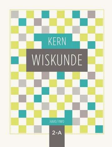 9789493224445 KERN Wiskunde leerboek havo/vwo 2 deel A, Verzenden, Zo goed als nieuw, Boom voortgezet onderwijs
