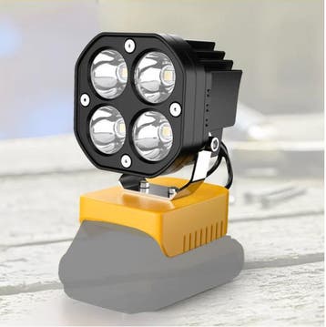 Krachtige LED Werklamp 40W 6000LM Draagbaar Outdoor Accu, Verzenden, Nieuw