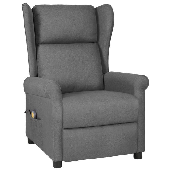 Relaxfauteuil 6-punts massage | 57% Korting, Huis en Inrichting, Fauteuils, 75 tot 100 cm, 75 tot 100 cm, Nieuw, Hout, Ophalen of Verzenden