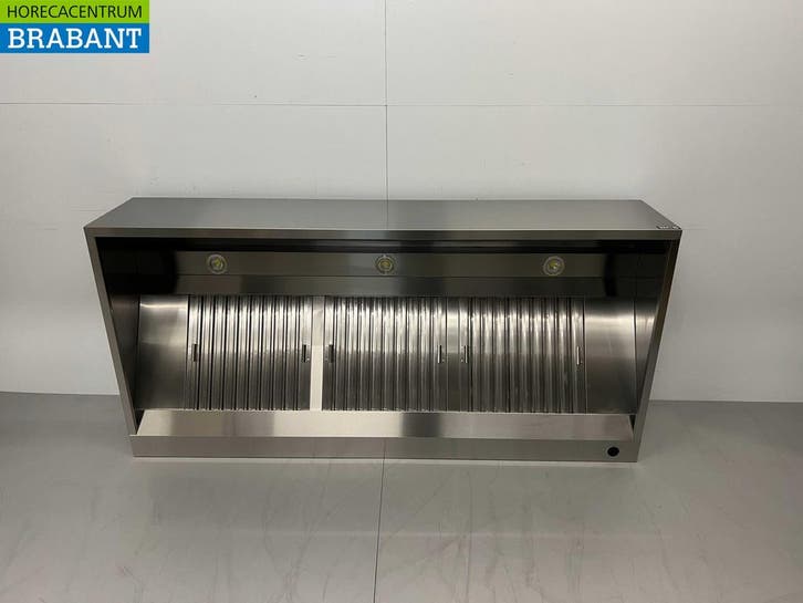 RVS  Afzuigkap Dampkap met lamellen filters Premium-line 200, Zakelijke goederen, Horeca | Keukenapparatuur, Nieuw in verpakking