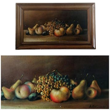 Paneel - Canvas - Stilleven - 1900 ca