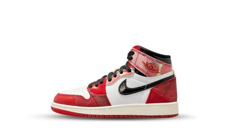 Air Jordan 1 High OG Spider-Man Across the Spider-Verse (G, Kleding | Heren, Schoenen