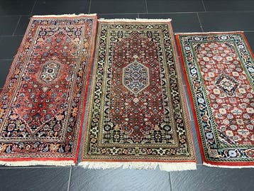 Bidjar 3-delig set - Vloerkleed - 136 cm - 75 cm, Nieuw