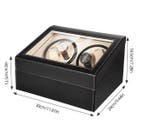 Watch Winder 4+6 – Automatische PU-Leren Horlogedoos, Verzenden, Nieuw