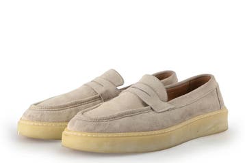 Manfield Instappers in maat 43 Beige, Manfield, Overige kleuren, Verzenden, Overige typen