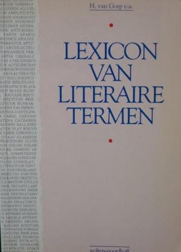 Lexicon van literaire termen - GORP 9789001341589, Verzenden, Gelezen, GORP