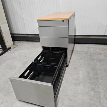 Ahrend standcontainer 4 laden - 75x43x80 cm, Ophalen of Verzenden, Nieuw