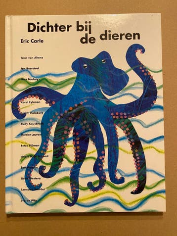 Gedichten over Dieren - schitterende tekeningen Eric Carle, Boeken, Kinderboeken | Kleuters, Verzenden, Zo goed als nieuw, 5 of 6 jaar