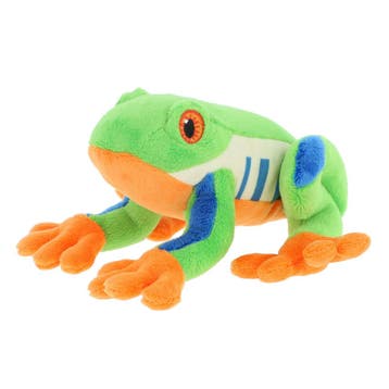 Keel Toys boomkikker knuffel - pluche - multi kleuren - 15, Verzenden, Nieuw