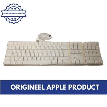 Apple A1048 | Apple Toetsenbord | Apple Keyboard, Computers en Software, Toetsenborden, Gebruikt, Verzenden, Qwerty, Apple