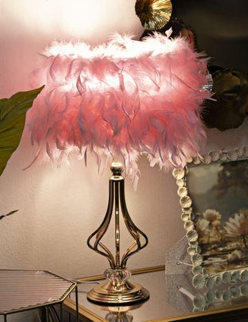 TAFELLAMP TARTY ROZE CM Ø 25X54 - 171279000R, Ophalen of Verzenden, Nieuw