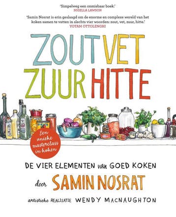 Zout, vet, zuur, hitte - Samin Nosrat 9789000360017, Verzenden, Zo goed als nieuw, Samin Nosrat