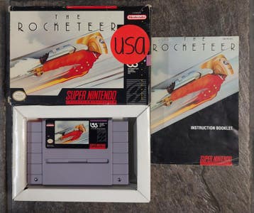 The rocketeer usa version (SNES tweedehands game), Ophalen of Verzenden, Zo goed als nieuw