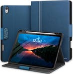 iPad Air Hoes 2024 | Auto Sleep/Wake | 39% Korting, Blauw, Apple iPad Air, 11 inch, Nieuw