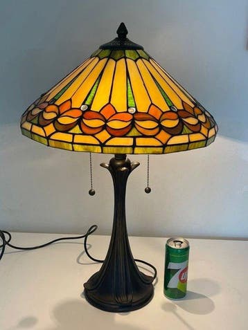Tafellamp - Glas - Tiffany style Glass Table Lamp