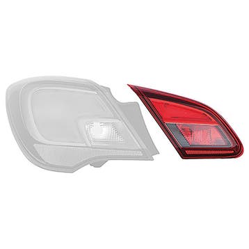 Opel Corsa E 2014-2019 Achterlichtglas Binnen Links 3D AL, Verzenden, Nieuw