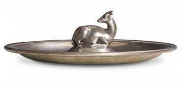Just Andersen, Denmark - Schaal - Art Deco vide-poche met