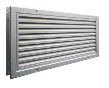 Weha Deurrooster 500x200mm, aluminium, Ophalen of Verzenden, Nieuw, Overige typen