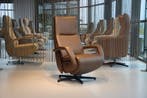 Relaxfauteuil/Relax stoel Twice Pro TW-282N De Toekomst Leer, Huis en Inrichting, Ophalen of Verzenden, Nieuw, Leer, Modern, Design