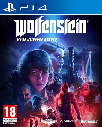 Wolfenstein: Youngblood PS4 Garantie & morgen in huis!, Spelcomputers en Games, 1 speler, Ophalen of Verzenden, Zo goed als nieuw