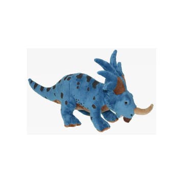 Styracosaur knuffel - pluche - 39 cm - dinosaurus, Verzenden, Nieuw
