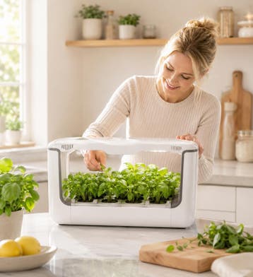 VegeBox – Indoor Kruidentuin met LED Verlichting, Overige typen, Kunststof, Nieuw, Ophalen of Verzenden
